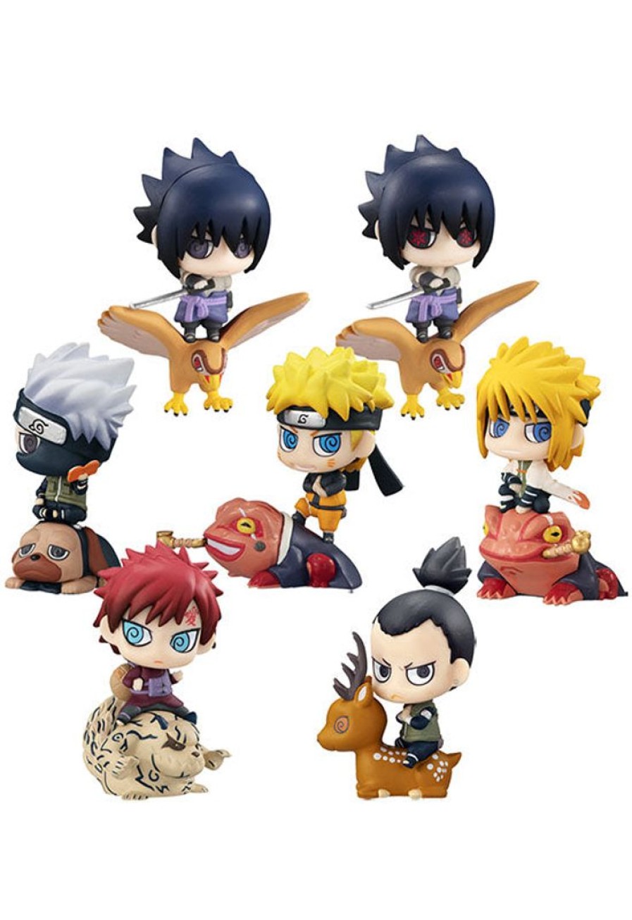 Petit Chara PETIT CHARA | Petit Chara Land Naruto Megahouse New Color! Kuchiyose (Set Of 8 Characters)