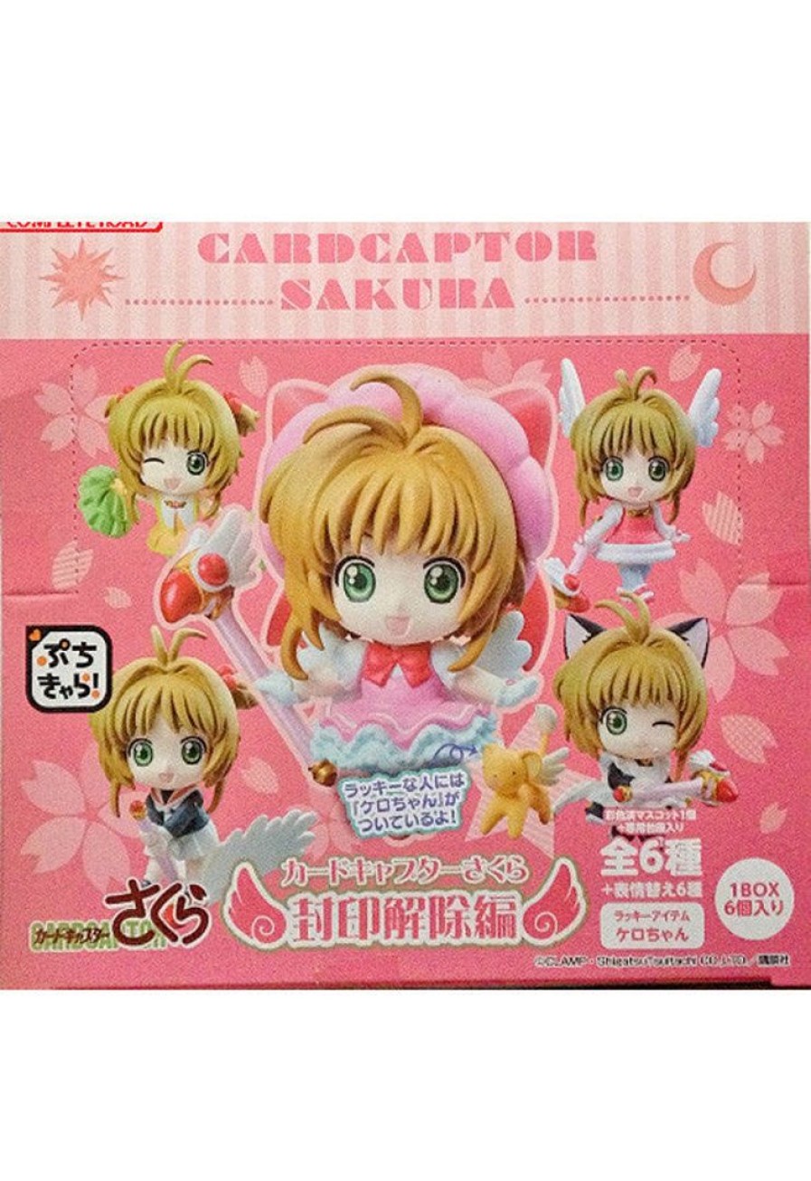 Petit Chara PETIT CHARA | Petit Chara Land Card Capter Sakura Release The Seal (Set Of 6)