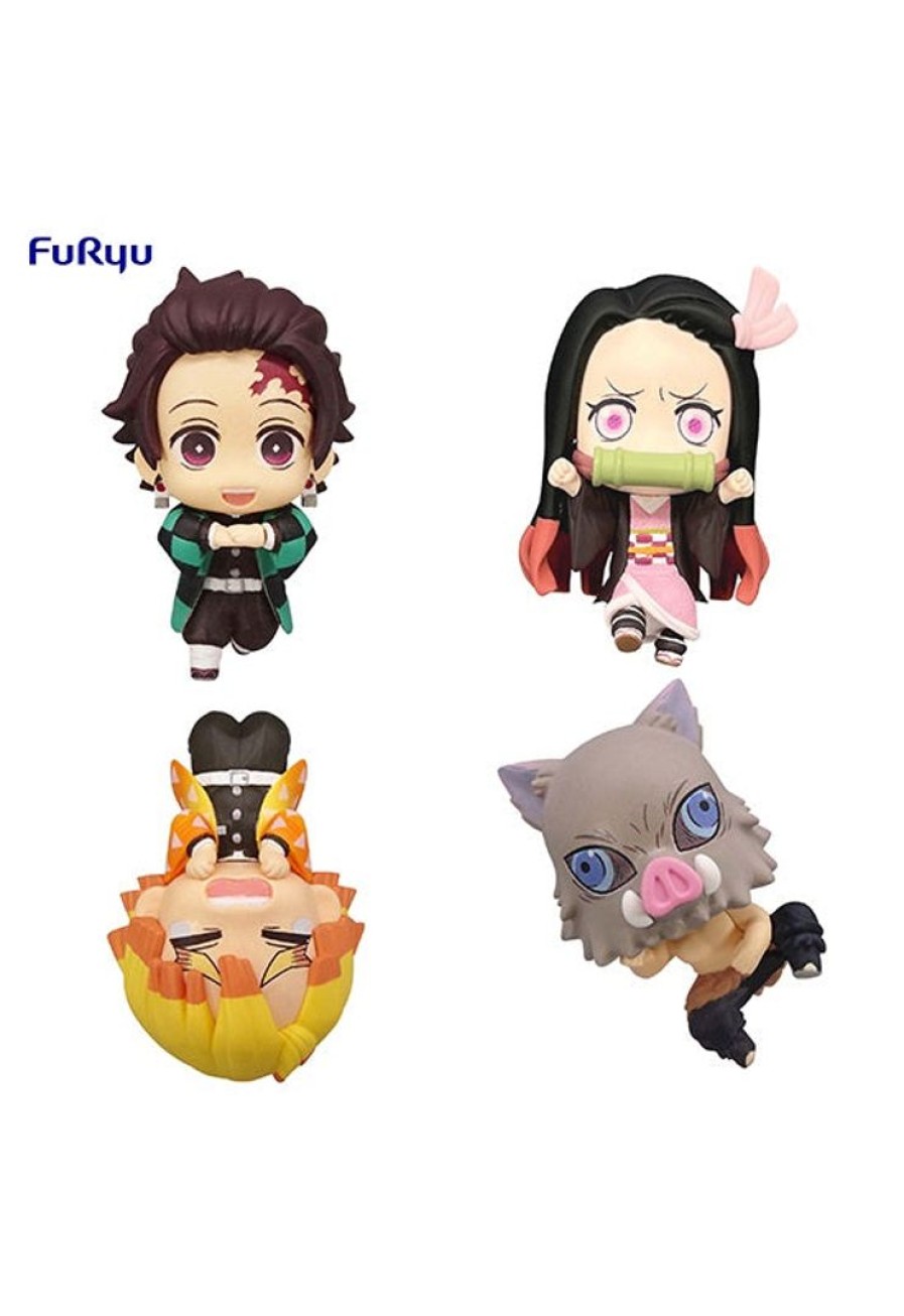 Hikkake HIKKAKE | Demon Slayer: Kimetsu No Yaiba Furyu Chokotto Hikkake Figure Petit 1(Set Of 4)