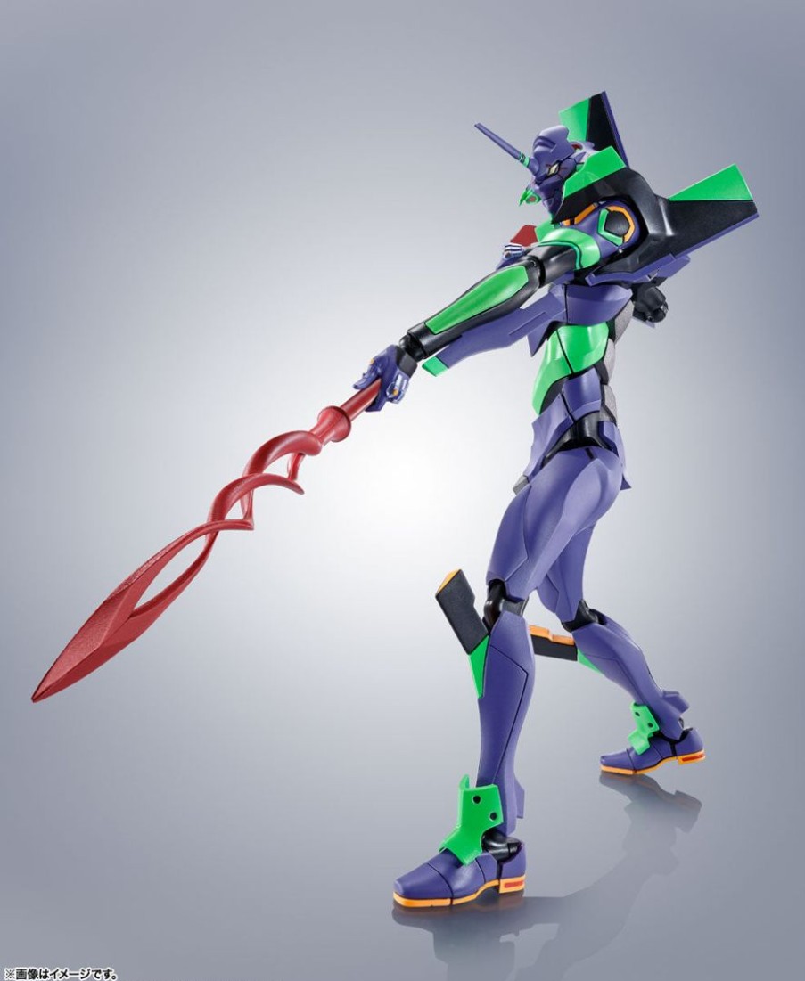 Robot Spirits Robot Spirits | Rebuild Of Evangelion Bandai Robot Spirits Side Eva Eva-01 + Spear Of Cassius -Renewal Color Edition-(Jp)