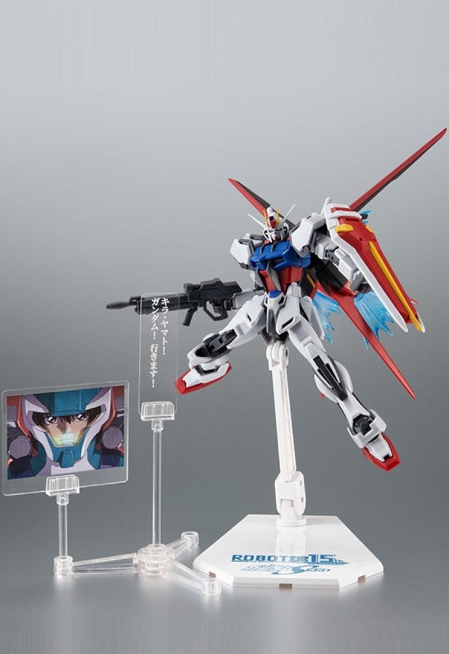 Robot Spirits Robot Spirits | Gundam Seed Mobile Suit Bandai Robot Spirits Side Ms Gat-X105+Aqm/E-X01 Aile Strike Gundam Ver. A.N.I.M.E. -Robot Spirits 15Th Anniversary- (Jp)