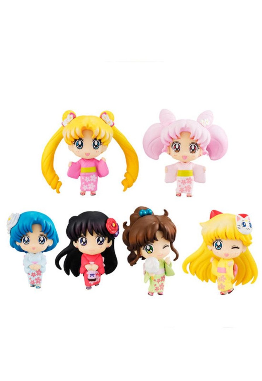 Petit Chara PETIT CHARA | Sailor Moon Megahouse Cherry Blossom Festival Ver. (Set Of 6 Characters)