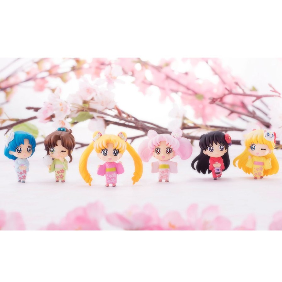 Petit Chara PETIT CHARA | Sailor Moon Megahouse Cherry Blossom Festival Ver. (Set Of 6 Characters)