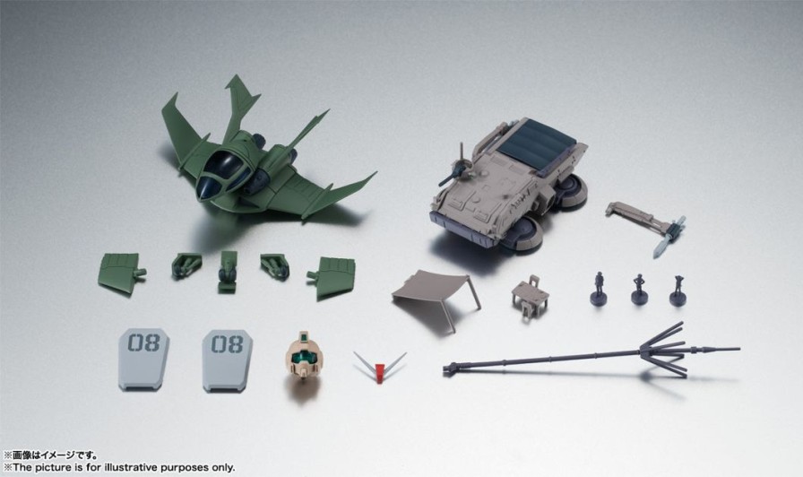 Robot Spirits Robot Spirits | Mobile Suit Gundam The 08Th Ms Team Bandai Robot Spirits Side Ms 08Th Ms Squadron Optional Parts Set 02 Ver. A.N.I.M.E.