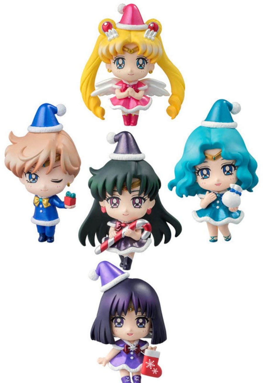 Petit Chara PETIT CHARA | Sailor Moon Petit Chara! Christmas Specialver. (Set Of 5 Characters)