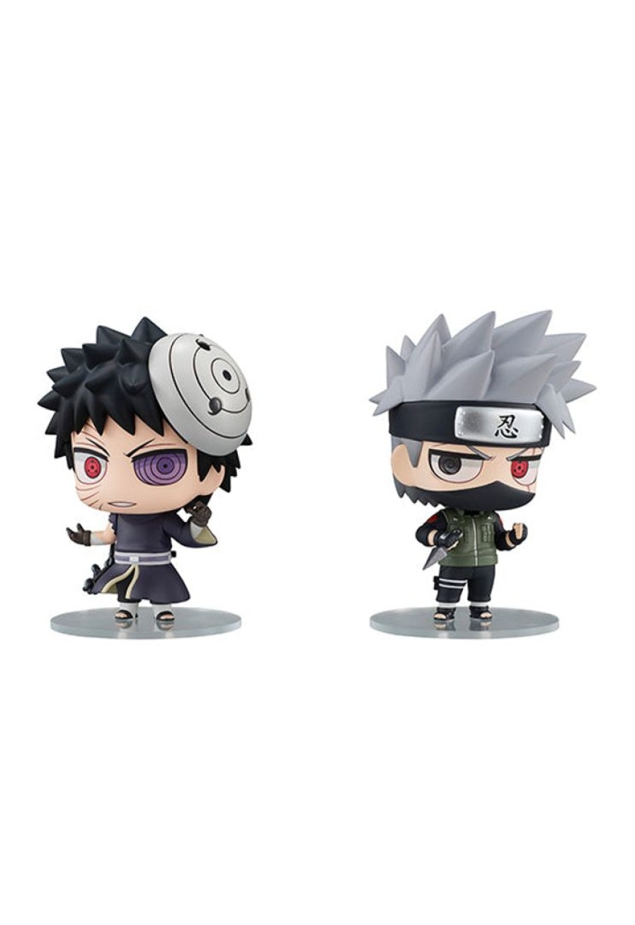 Chimimega Buddy CHIMIMEGA BUDDY | 007 Naruto Megahouse Chimimega Buddy Series Hatake Kakashi & Uchiha Obito Set