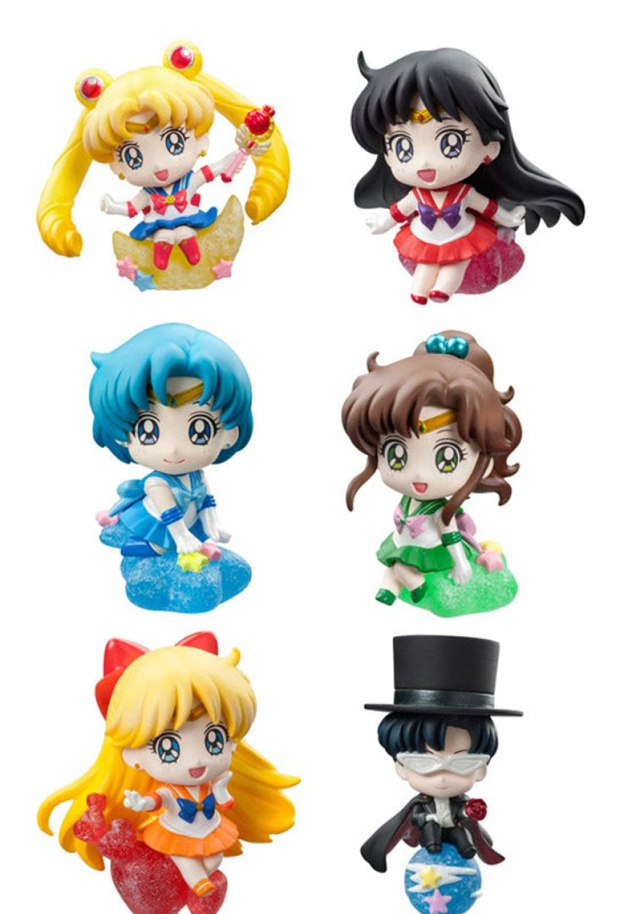 Petit Chara PETIT CHARA | Petit Chara Land Pretty Solder Sailor Moon Make Up With Candy (Set Of 6 Characters)