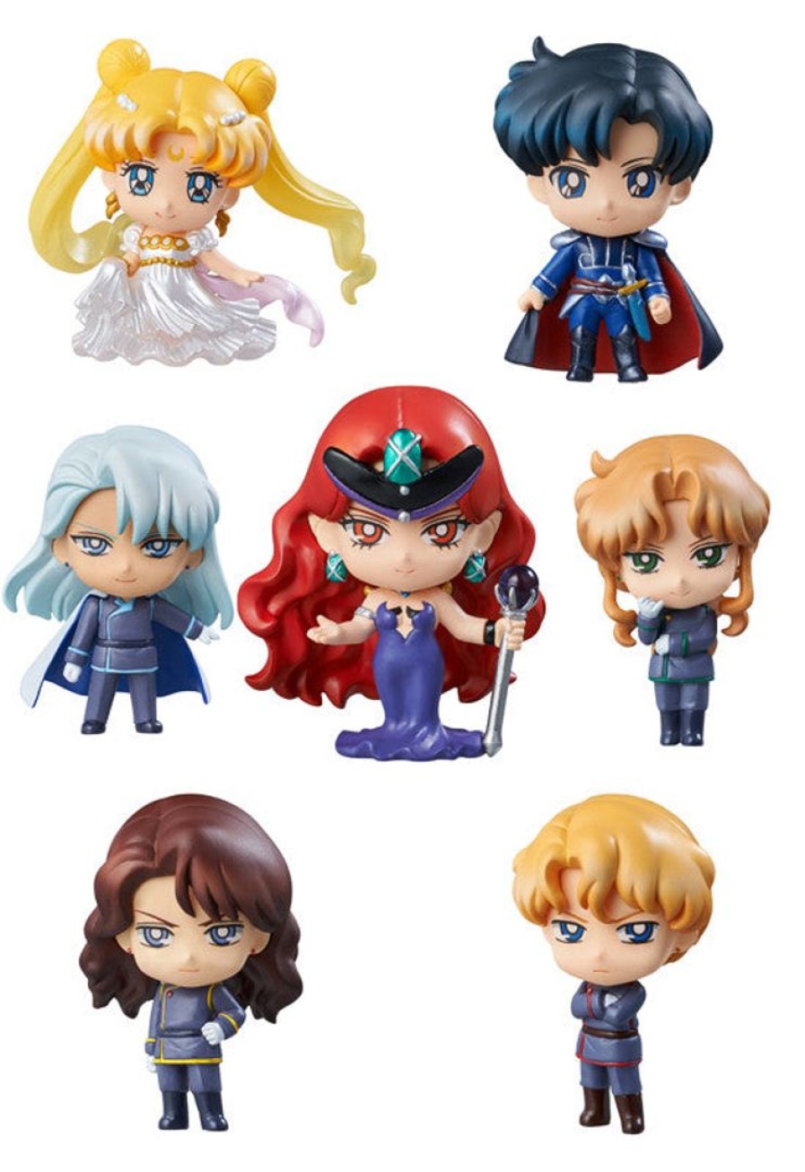 Petit Chara PETIT CHARA | Sailor Moon Petit Chara! Dark Kingdom (Set Of 7 Characters)